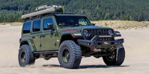 Jeep Wrangler with Black Rhino Abrams